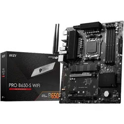 PRO B650-S WIFI Mainboard - AMD B650 - AMD AM5 socket - DDR5 RAM - ATX