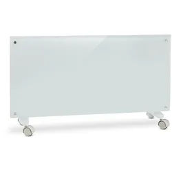 Klarstein Bornholm Konvektions-Heizgerät 2000W Timer 2 Heizstufen ECO-Modus Weiß