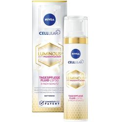 NIVEA Cellular Luminous630 Anti-Pigmentflecken Tagespflege Fluid LSF 50 Bodylotion 40 ml Damen