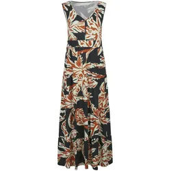 La robe sans manches en jersey Lone Green Cotton noir
