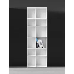 Regal Nex Pur Piure weiß, Designer Studio Piure, 70x211.5x36 cm