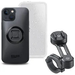 SP Connect Moto Bundle iPhone 13 Mini Smartphone-Halterung, schwarz