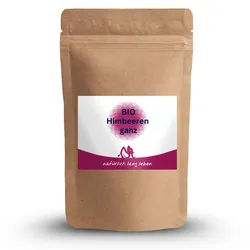 natürlich lang leben BIO Himbeeren ganz Früchte 100 g
