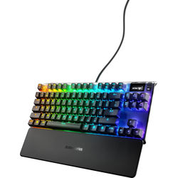 SteelSeries Apex 7 TKL Gaming Tastatur, rote Switche, kabelgebunden