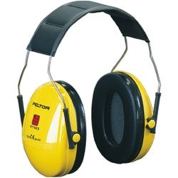 3M Kapselgehörschutz mit Kopfband Peltor Optime I Gelb