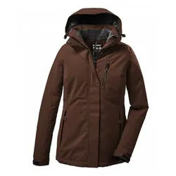 Killtec Winterjacke KOW 140 mit Kapuze (wasser- und winddicht) cappucinobraun Damen braun