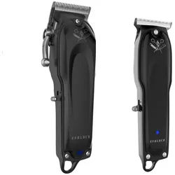 EFALOCK Professional Haar- und Bartschneider Efalock Barber Hair Clipper + Trimmer Classic Style Set