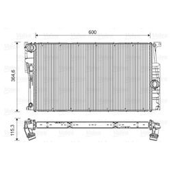 VALEO Motorkühler für BMW 3 4 2 1