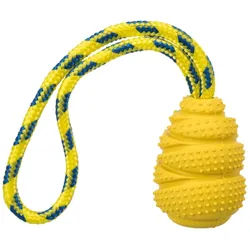 TRIXIE Jumper am Seil, schwimmt, Naturgummi, 7 cm / 25 cm
