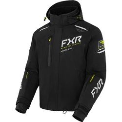 FXR Renegade FX 2-in-1 2023 Snowmobil Jacke, schwarz-gelb, Größe 5XL