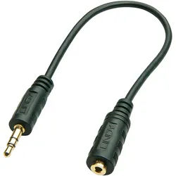 Lindy 35699 Audio-Kabel 20 m 3.5mm 2.5mm Schwarz