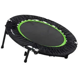 Xxxl Trampolin , Grün, Schwarz , Metall, Kunststoff , 110 cm , Freizeit & Co, Gartenspielzeug, Hüpfburgen & Trampoline