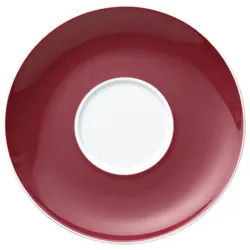 Thomas Porzellan Untertasse Sunny Day Fuchsia Cappuccino-Untertasse 16,5 cm, Untertasse rot