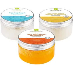 Greendoor Körperpeeling Sea Salt Scrub Set Fresh 840 g