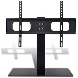 vidaXL TV-Wandhalterung TV-Ständer für 37-55 Zoll Bildschirme Max VESA 600x400 mm 40kg, (1-tlg) schwarz