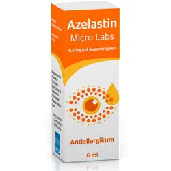 Azelastin Micro Labs 0,5mg/ml Augentropfen 6 ml Augentropfen