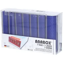 Anabox Medidispenser 7Tage blau