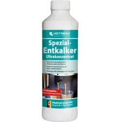 HOTREGA® Spezial-Entkalker, materialschonend, für Kaffeevollautomaten und Espresso-Maschinen, 500 ml - Flasche
