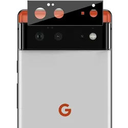 1x Kamera 9H Panzerhartglas für Google Pixel 6 3D KLAR Schwarzes ECHTES TEMPERED Panzerglas Kameraglas Kamerhartglas Kameraschutzglas Schutzglas Schutzfolie Panzerfolie