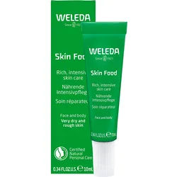 Weleda Skin Food - intensive Pflegecreme für Gesicht und Körper, trockene, raue spröde Haut Creme 10 ml Unisex 10 ml Creme