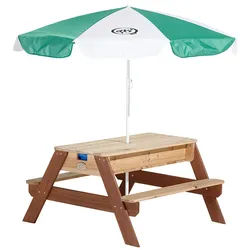 Xxxl Kinder-Gartentisch , Braun , Holz , Zeder , 80x56x90 cm , Freizeit & Co, Gartenspielzeug