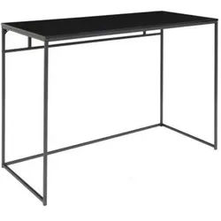 Mid.you Schreibtisch , Schwarz , Holzwerkstoff , eckig , 100x75x45 cm , Büromöbel, Schreibtische, Schreibtische