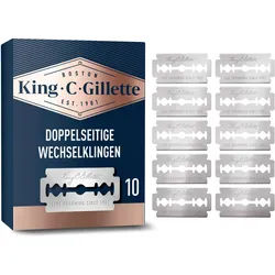 King C. Gillette - Rasierklingen 'King Gillette' Sonstige 10 St Männer