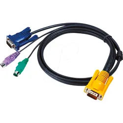 ATEN 2L-5203P - KVM-Kabel, VGA, PS/2, 3.0m