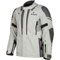 Klim Latitude 2023 Motorrad Textiljacke, grau, Größe XL für Männer