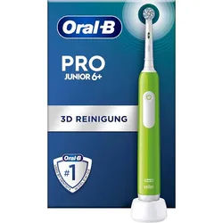 Oral-B Elektrische Zahnbürste Oral-B Junior Base Green, Oral-B, Oral-B Aufsteckbürsten und Oral-B Zahnbürsten