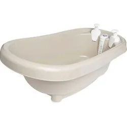 Bebe Jou Babybadewanne , Taupe , Kunststoff , 32.1x45.5x85 cm , Pflegen, Baden, Babybadewannen