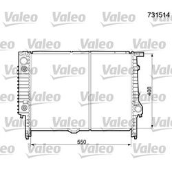 VALEO Motorkühler für BMW 3 Z3