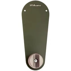 Wandhalterung für Sticklight LED-Outdoorleuchte Weltevree grün, Designer Thor ter Kulve, 33x13x7.5 cm