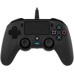 Nacon Kabelgebunden Compact Controller Schwarz (PS4/PC)