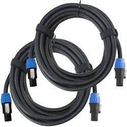 Pronomic pro-line BOXSP4-10 Lautsprecherkabel Speakon-kompatibel 10m 2er Set