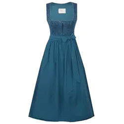 Madame Marie Dirndl Dirndl Thalora 80cm Länge blautanne blau 32