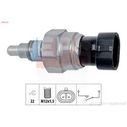 EPS Rückfahrlichtschalter für Opel Astra J Vauxhall Mk VI (J) Meriva II (B) H Insignia I (A) Antara A Mokka / X Chevrolet Captiva Cruze Saab 9 3 1.860.323