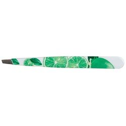nippes Solingen Pinzette Citrus, schräg rostfrei, grün 1 St gruen