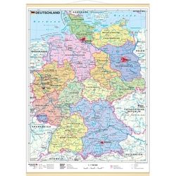 Deutschland, politisch 1 : 1 700 000. Wandkarte Mini-Format