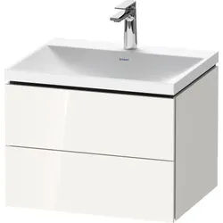 Duravit L-Cube c-shaped Set wandhängend Weiß Hochglanz 600x480x480 mm - LC6950O22220000 LC6950O22220000