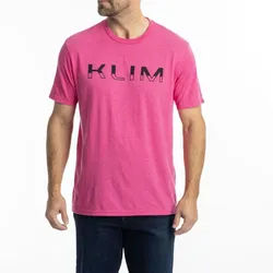 Klim Petrol Tri-Blend T-Shirt, schwarz-pink, Größe XL für Männer