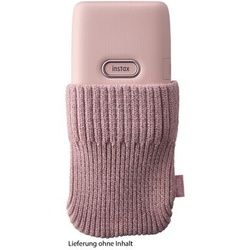 Fujifilm Instax Mini Link Socke gestrickte Tasche pink