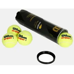 Wilson Tennisball Us Open 4 Pack Dose - Tennisball gelb