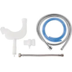 Tropf-Wasser Auffangsystem mit flex. Schlauch aus MS 1500 mm - DN 15 (1/2'')
