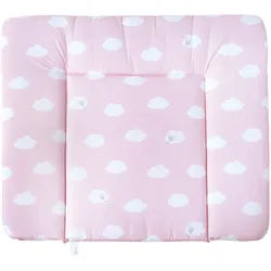 Roba Wickelauflage Kleine Wolke rosa , Rosa , Textil , Baum/Pflanze/Natur , 85x75 cm , Pflegen, Wickeln, Wickelauflage