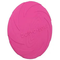 TRIXIE Outdoor-Spielzeug Dog Disc, schwimmt, Naturgummi Ø 24 cm