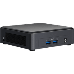 Intel NUC 11 Pro Kit BNUC11TNKI70000 - Intel i7-1165G7, Intel Iris Xe Graphics, 2x DDR4 SO-DIMM, 2x M.2, WiFi 6