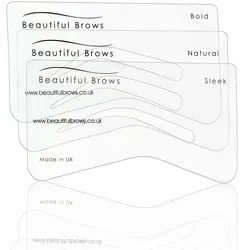 Beautiful Brows Schablonen neu 6 St