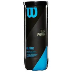 Wilson Tennisball Tour Premier Allcourt Dose 3er gelb