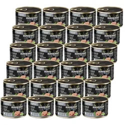 DOLINA NOTECI Super Rafi Cat P&F mit Perlhuhn- und Entenherzen für sterilisierte Katzen 24x185g
